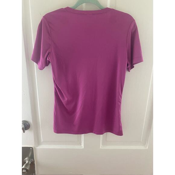 Women’s Disney Park Tee-shirt Purple V neck. soft - Picture 3 of 4